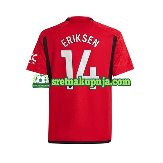 Muškarci Domaći Home Dresova Manchester United Eriksen 14 2023-2024 Kratkih Rukava
