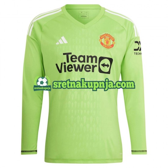 Muškarci Domaći Home Golmanski Dresova Manchester United Andre Onana 24 2023-2024 Dugim Rukavima