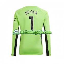 Muškarci Domaći Home Golmanski Dresova Manchester United De Gea 1 2023-2024 Dugim Rukavima