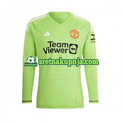 Muškarci Domaći Home Golmanski Dresova Manchester United 2023-2024 Dugim Rukavima