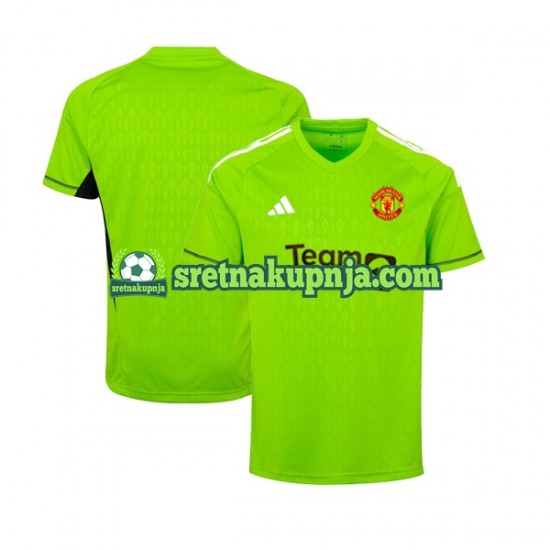 Muškarci Domaći Home Golmanski Dresova Manchester United 2023-2024 Kratkih Rukava