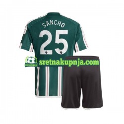 Dječja Gostujući Away Dresova Manchester United Jadon Sancho 25 2023-2024 Kratkih Rukava