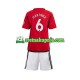 Dječja Domaći Home Dresova Manchester United Lisandro Martinez 6 2023-2024 Kratkih Rukava