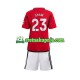 Dječja Domaći Home Dresova Manchester United Luke Shaw 23 2023-2024 Kratkih Rukava