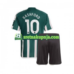 Dječja Gostujući Away Dresova Manchester United Marcus Rashford 10 2023-2024 Kratkih Rukava