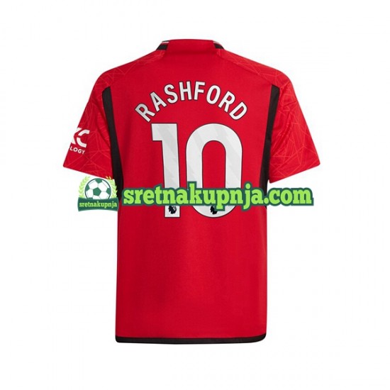 Muškarci Domaći Home Dresova Manchester United Marcus Rashford 10 2023-2024 Kratkih Rukava