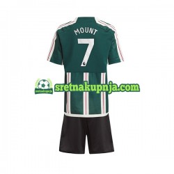 Dječja Gostujući Away Dresova Manchester United Mount 7 2023-2024 Kratkih Rukava Dječja Gostujući Away Dresova Manchester United Mount 7 2023-2024 Kratkih Rukava