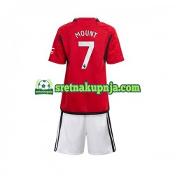 Dječja Domaći Home Dresova Manchester United Mount 7 2023-2024 Kratkih Rukava