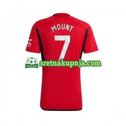 Muškarci Domaći Home Dresova Manchester United Mount 7 2023-2024 Kratkih Rukava