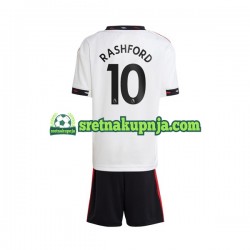 Dječja Gostujući Away Dresova Manchester United Rashford 10 2022-2023 Kratkih Rukava
