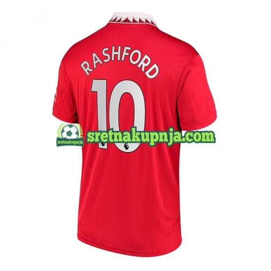 Muškarci Domaći Home Dresova Manchester United Rashford 10 2022-2023 Kratkih Rukava