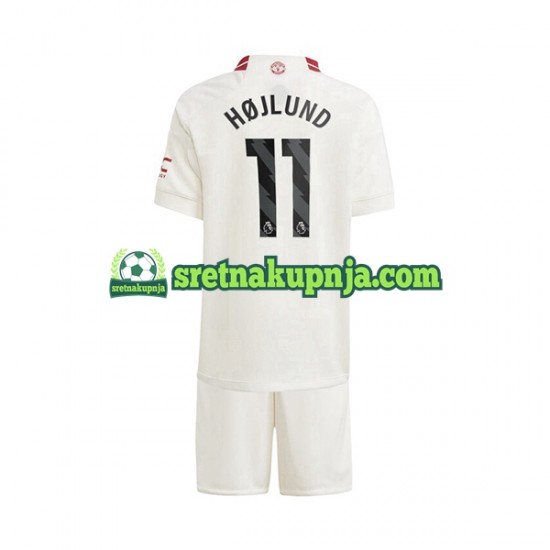 Dječja Treći Dresova Manchester United Rasmus Hojlund 11 2023-2024 Kratkih Rukava