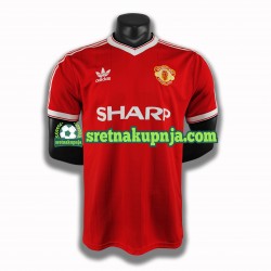 Muškarci Domaći Home Dresova Manchester United Retro 1984 Kratkih Rukava