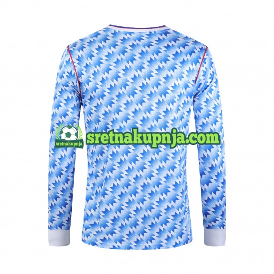 Muškarci Domaći Home Dresova Manchester United Retro 1992 Dugim Rukavima
