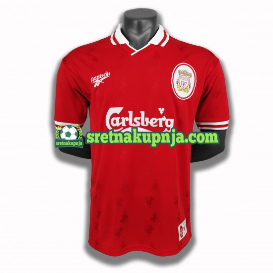 Muškarci Domaći Home Dresova Manchester United Retro 1996-1997 Kratkih Rukava