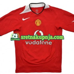 Muškarci Domaći Home Dresova Manchester United Retro 2004-2006 Kratkih Rukava