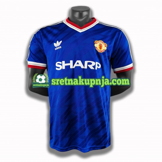 Muškarci Treći Dresova Manchester United Retro 1986 Kratkih Rukava