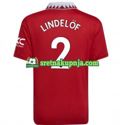 Muškarci Domaći Home Dresova Manchester United Victor Lindelof 2 2022-2023 Kratkih Rukava