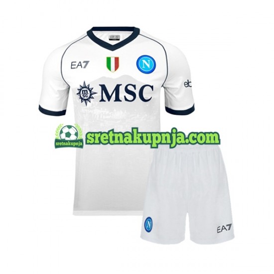 Dječja Gostujući Away Dresova Napoli 2023-2024 Kratkih Rukava