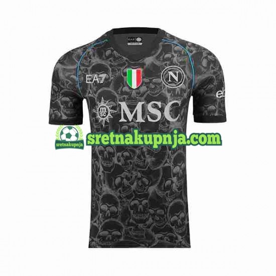 Muškarci Domaći Home Dresova Napoli Halloween 2023-2024 Kratkih Rukava