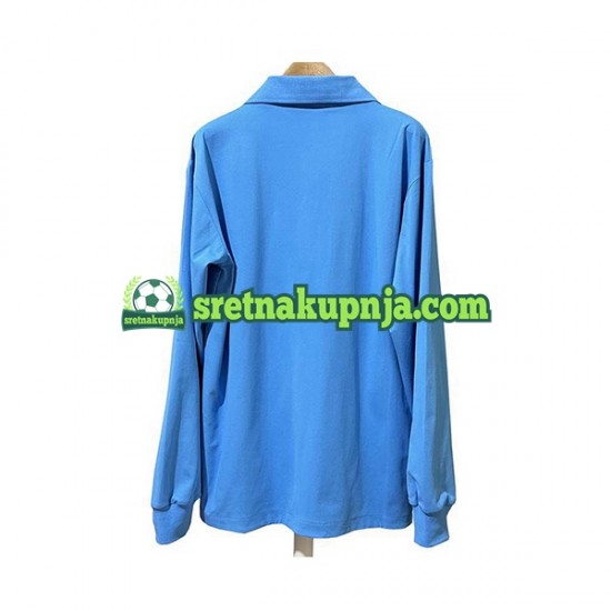 Muškarci Domaći Home Dresova Napoli Retro 1987 1988 Dugim Rukavima