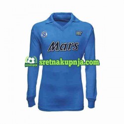Muškarci Domaći Home Dresova Napoli Retro 1989 1990 Dugim Rukavima Muškarci Domaći Home Dresova Napoli Retro 1989 1990 Dugim Rukavima