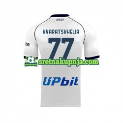 Muškarci Gostujući Away Dresova Napoli Khvicha Kvaratskhelia 77 2023-2024 Kratkih Rukava