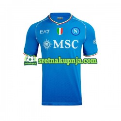 Muškarci Domaći Home Dresova Napoli OSIMHEN 9 2023-2024 Kratkih Rukava
