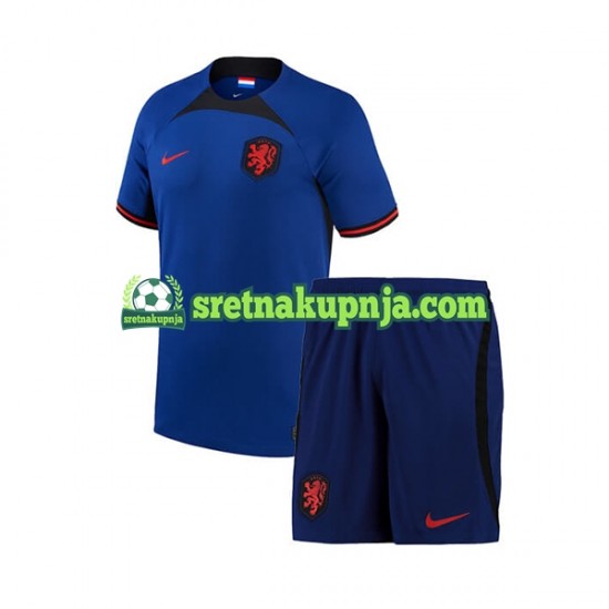 Dječja Gostujući Away Dresova Nizozemska World Cup 2022 Kratkih Rukava