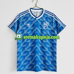 Muškarci Gostujući Away Dresova Nizozemska Retro 1988 Kratkih Rukava