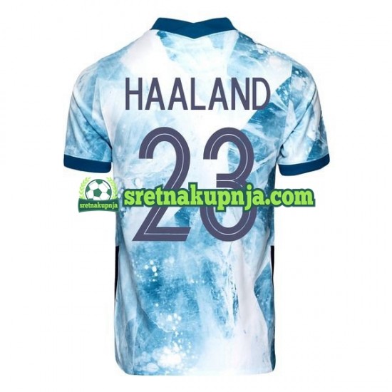 Muškarci Gostujući Away Dresova Norveška Erling Haaland 23 2020-2021 Kratkih Rukava