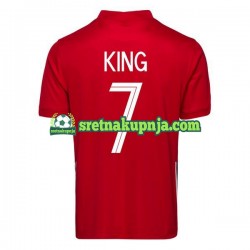 Muškarci Domaći Home Dresova Norveška Joshua King 7 2020-2021 Kratkih Rukava