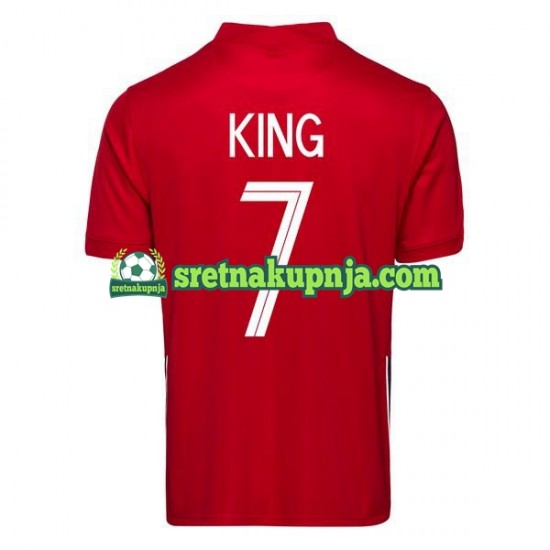 Muškarci Domaći Home Dresova Norveška Joshua King 7 2020-2021 Kratkih Rukava