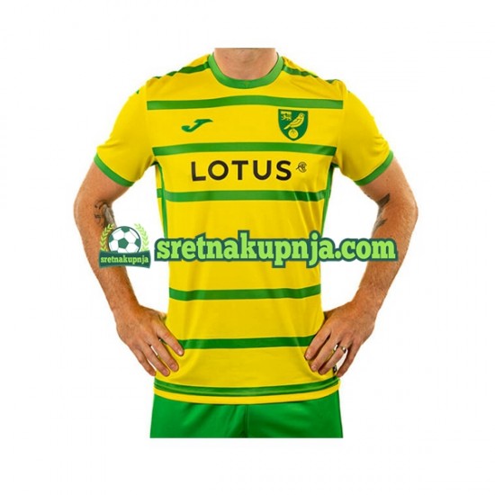 Muškarci Domaći Home Dresova Norwich City 2023-2024 Kratkih Rukava