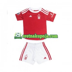 Dječja Domaći Home Dresova Nottingham Forest 2023-2024 Kratkih Rukava