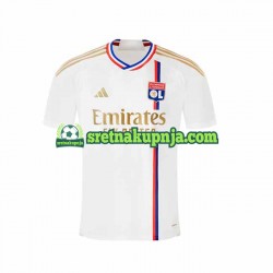 Muškarci Domaći Home Dresova Olympique Lyonnais 2023-2024 Kratkih Rukava Muškarci Domaći Home Dresova Olympique Lyonnais 2023-2024 Kratkih Rukava