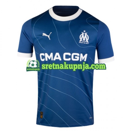 Muškarci Gostujući Away Dresova Olympique de Marseille 2023-2024 Kratkih Rukava
