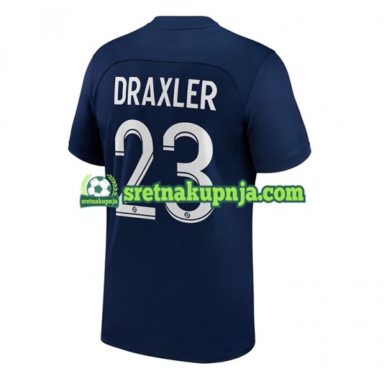 Muškarci Domaći Home Dresova Paris Saint-Germain Draxler 23 2022-2023 Kratkih Rukava