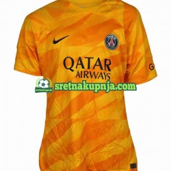 Muškarci Gostujući Away Golmanski Dresova Paris Saint-Germain 2023-2024 Kratkih Rukava