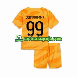 Dječja Gostujući Away Golmanski Dresova Paris Saint-Germain DONNARUMMA 99 2023-2024 Kratkih Rukava