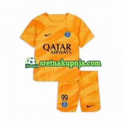 Dječja Gostujući Away Golmanski Dresova Paris Saint-Germain DONNARUMMA 99 2023-2024 Kratkih Rukava