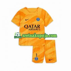 Dječja Gostujući Away Golmanski Dresova Paris Saint-Germain K.NAVAS 1 2023-2024 Kratkih Rukava