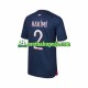Muškarci Domaći Home Dresova Paris Saint-Germain Hakimi 2 2023-2024 Kratkih Rukava