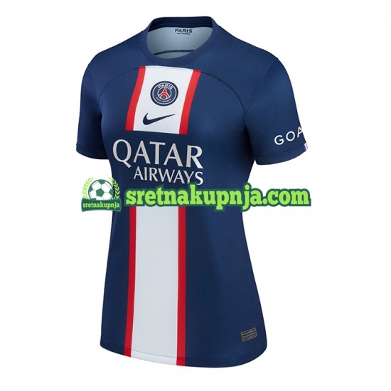 Žene Domaći Home Dresova Paris Saint-Germain 2022-2023 Kratkih Rukava