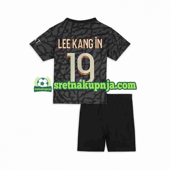 Dječja Treći Dresova Paris Saint-Germain Lee Kang In 19 2023-2024 Kratkih Rukava