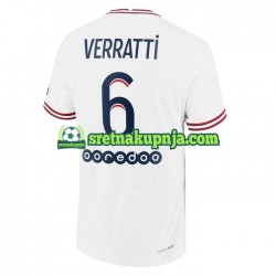 Muškarci Četvrti Dresova Paris Saint-Germain Marco Verratti 6 2021-2022 Kratkih Rukava