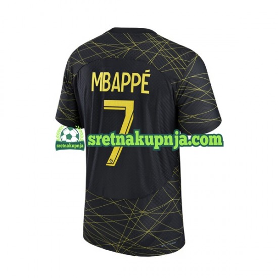 Muškarci Četvrti Dresova Paris Saint-Germain Mbappe 7 2022-2023 Kratkih Rukava