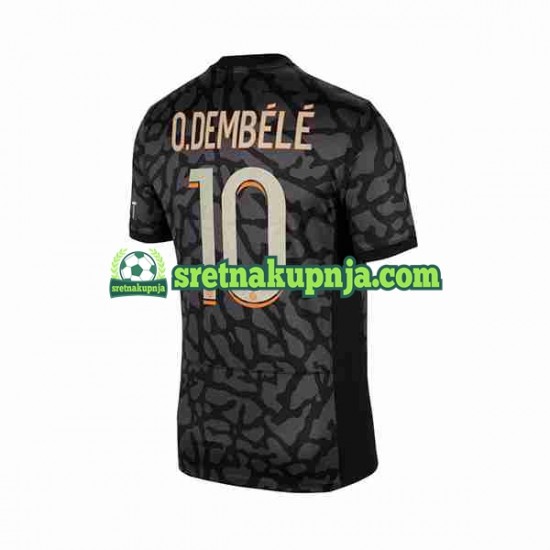 Muškarci Treći Dresova Paris Saint-Germain O.Dembele 10 2023-2024 Kratkih Rukava