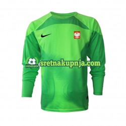 Muškarci Domaći Home Golmanski Dresova Poljska World Cup 2022 Dugim Rukavima Muškarci Domaći Home Golmanski Dresova Poljska World Cup 2022 Dugim Rukavima