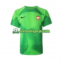 Muškarci Domaći Home Golmanski Dresova Poljska World Cup 2022 Kratkih Rukava Muškarci Domaći Home Golmanski Dresova Poljska World Cup 2022 Kratkih Rukava